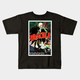 Restored Original Dracula Movie Poster (1931) Reproduction Kids T-Shirt